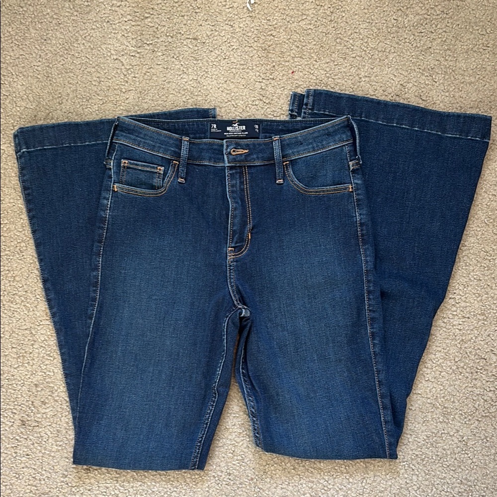 Hollister high rise vintage flare
